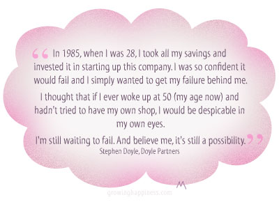 Get failure out of the way